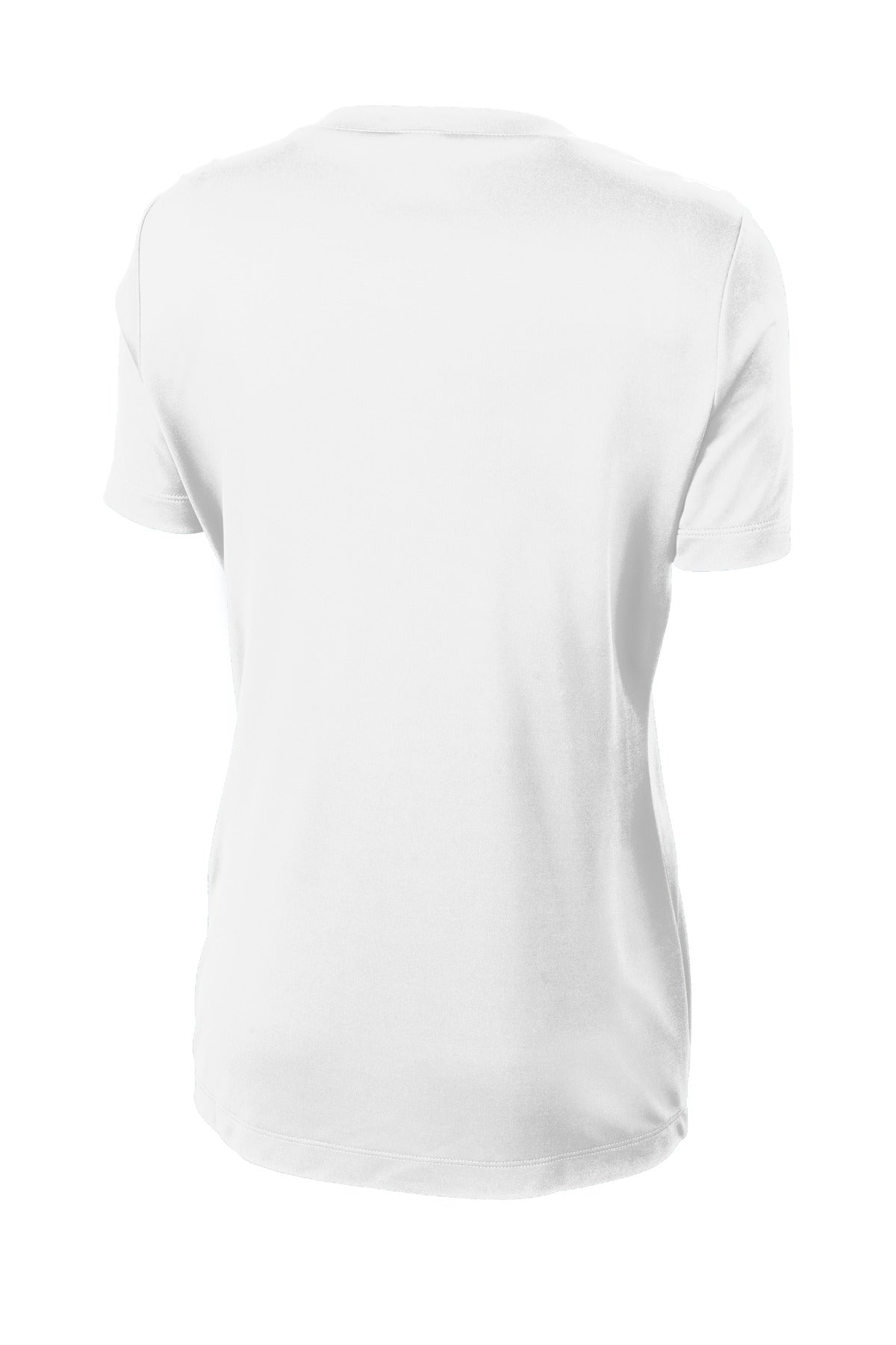 Sport-Tek Women's PosiCharge Competitor Tee LST350 - White - Back (flat)