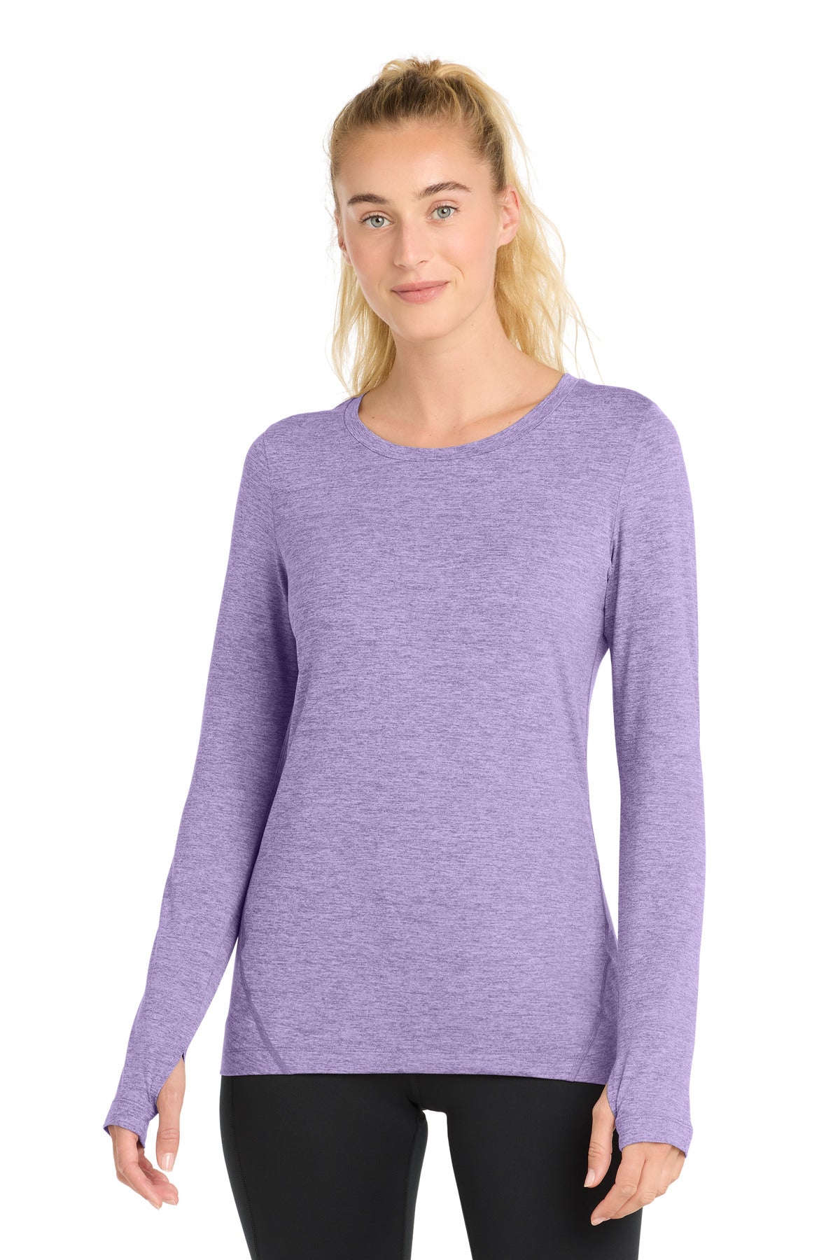 Sport-Tek  ®  Women's Exchange 1.5 Long Sleeve Crew. LST710