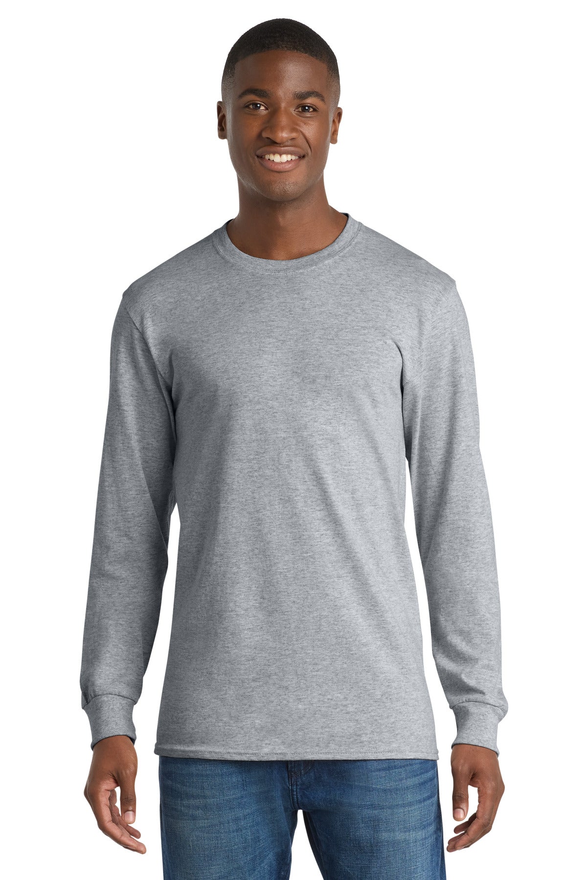 Port & Co ™  Long Sleeve Core Cotton Tee. PC54LS