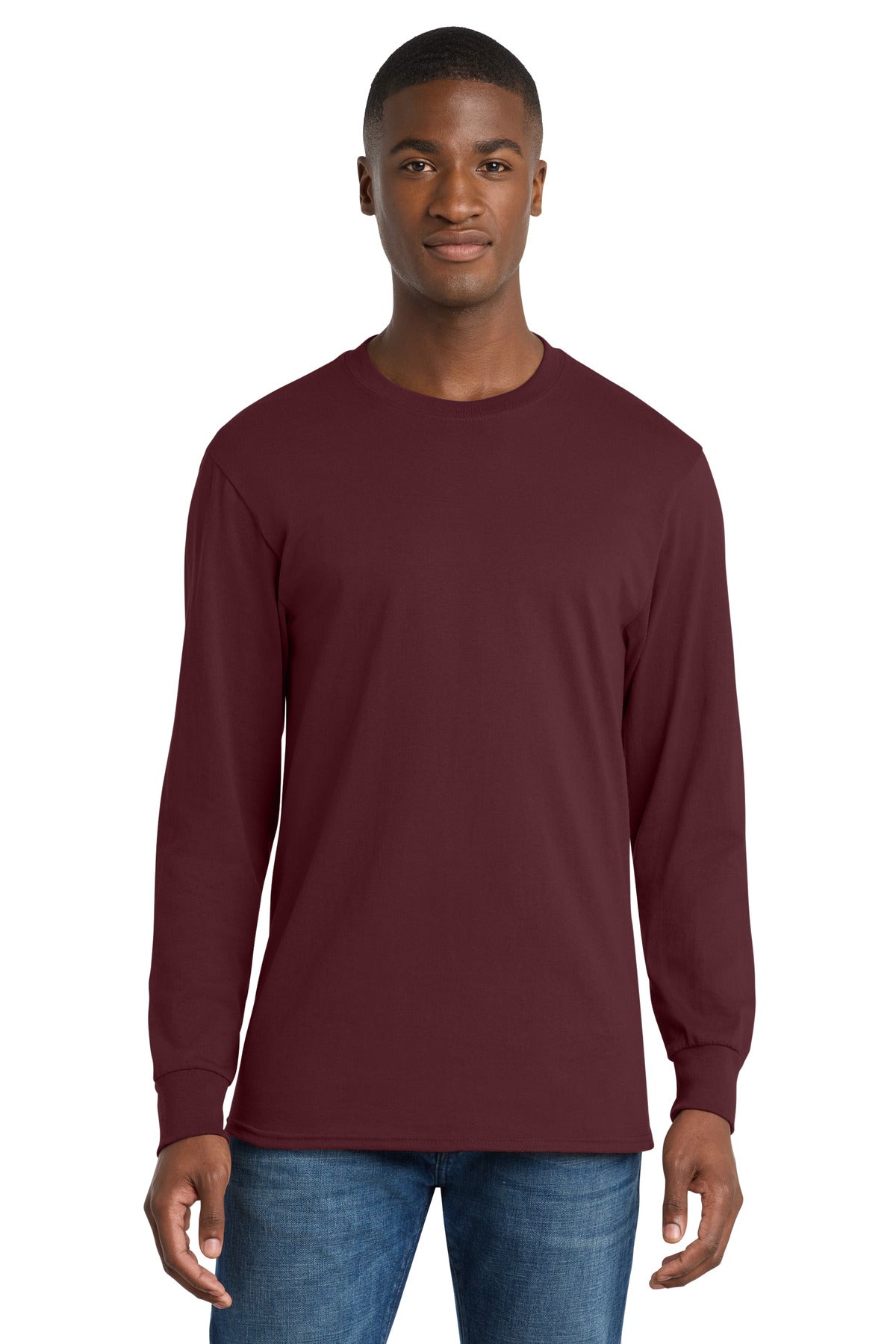 Port & Co ™  Long Sleeve Core Cotton Tee. PC54LS