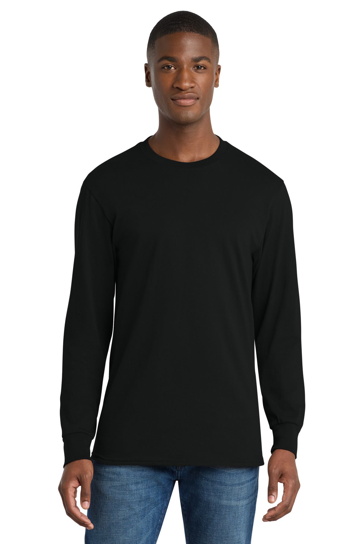 Port & Co ™  Long Sleeve Core Cotton Tee. PC54LS