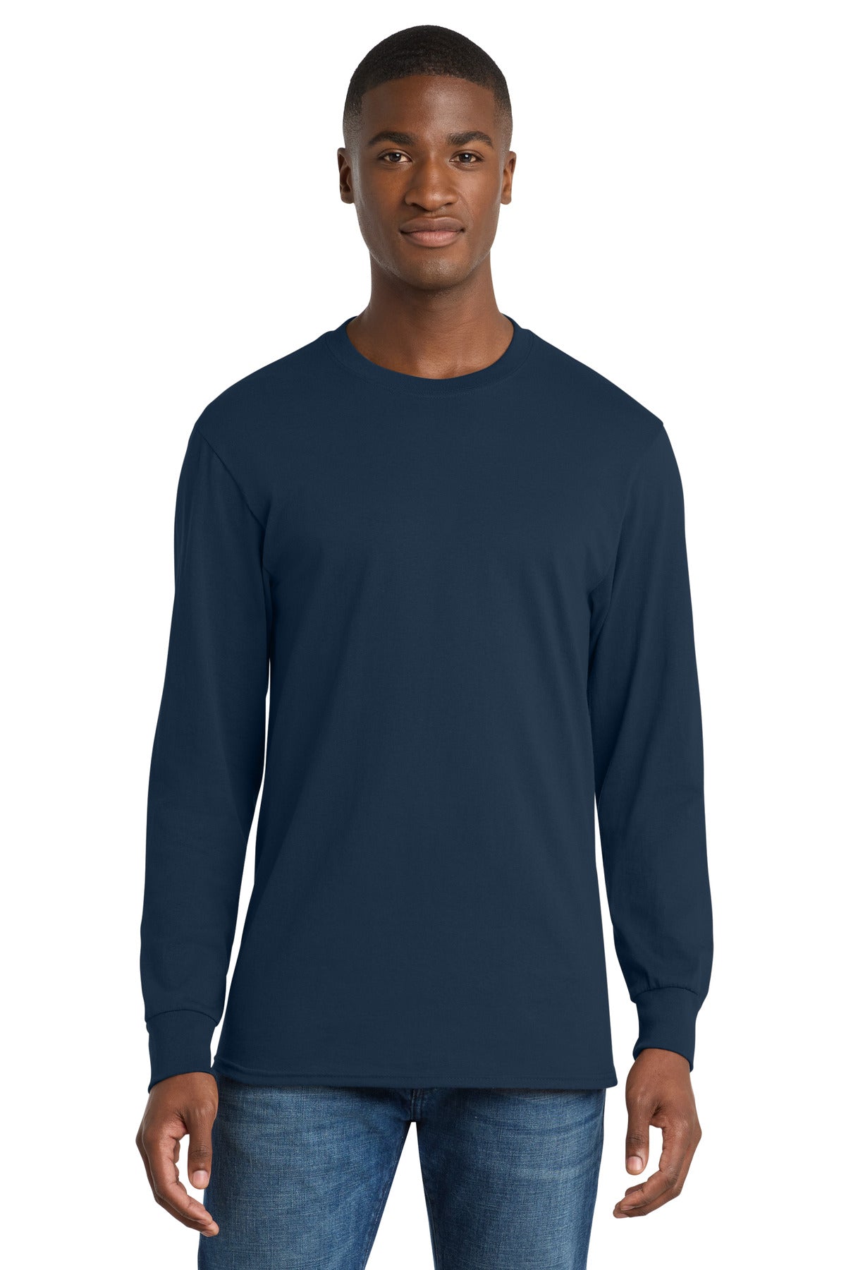 Port & Co ™  Long Sleeve Core Cotton Tee. PC54LS