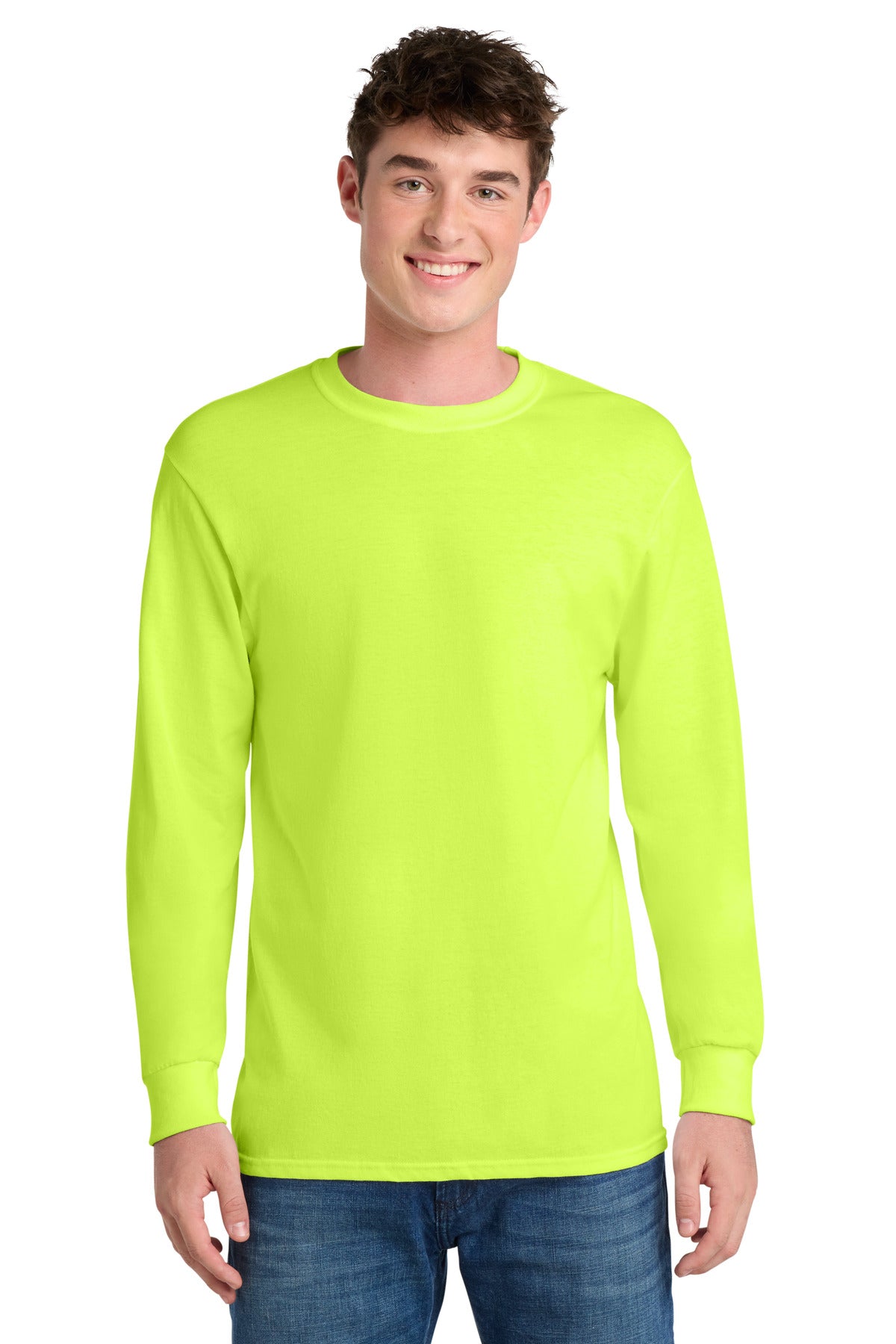 Port & Co ™  Tall Long Sleeve Core Blend Tee. PC55LST