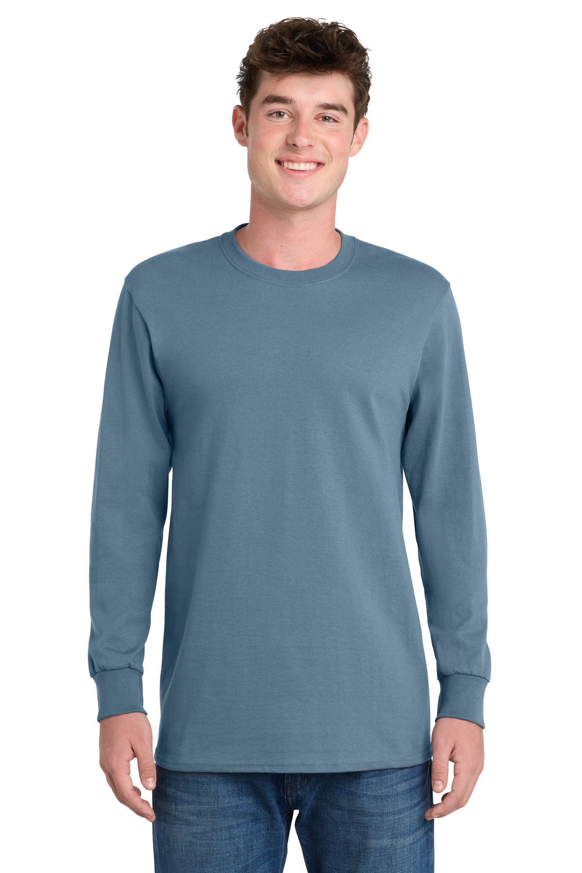 Port & Co ™  Tall Long Sleeve Essential Tee. PC61LST