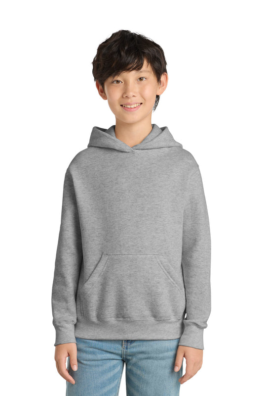 Port & Co  53;  Youth Core Fleece Pullover Hooded Sweatshirt.  PC90YH