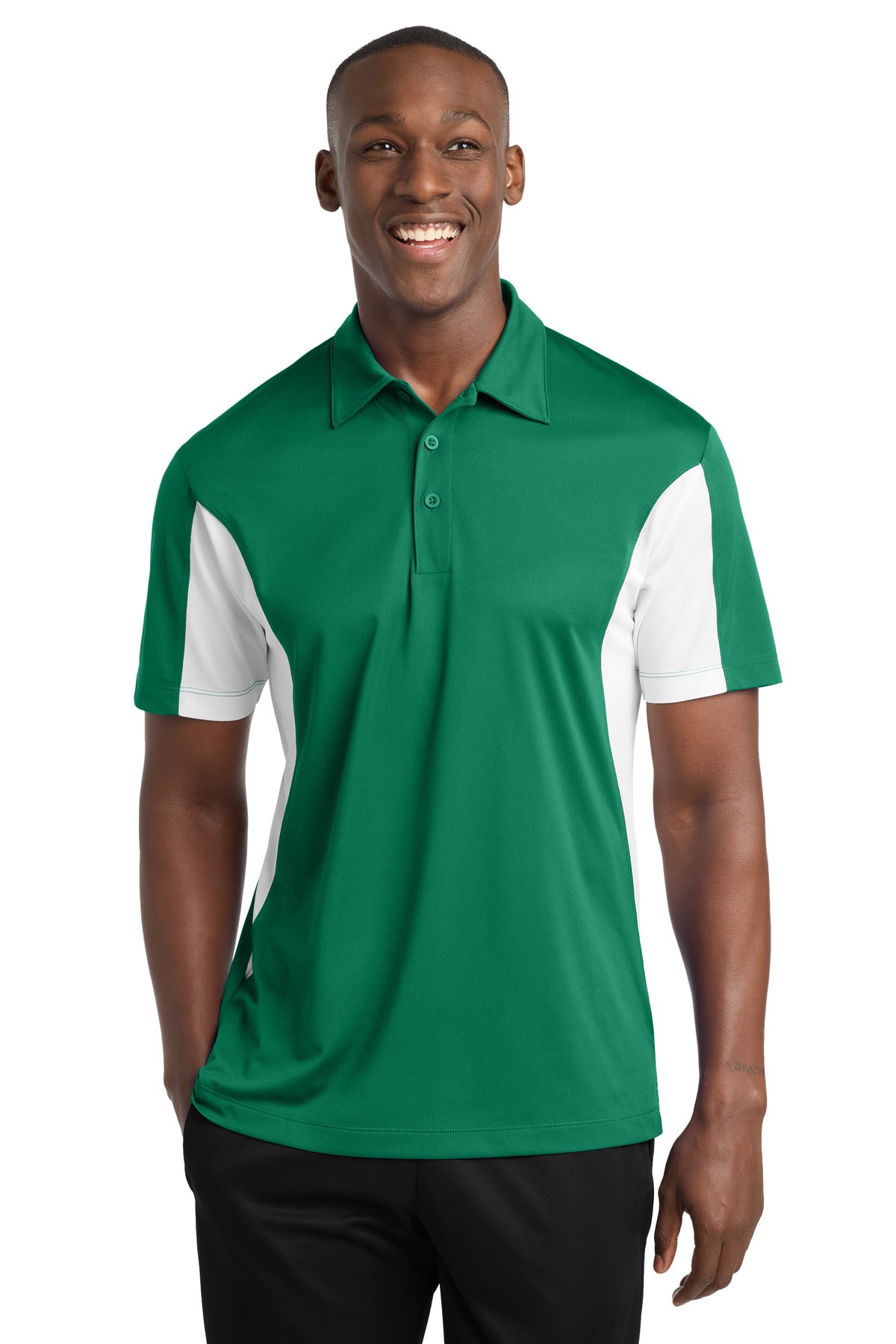 Sport-Tek ®  Side Blocked Micropique Sport-Wick ®  Polo. ST655