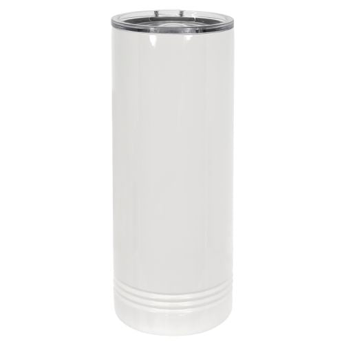 22oz Skinny Polar Camel Skinny Vacuum Insulated Sublimatable Tumbler