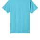 Port & Company PC54 Core Cotton Tee, Aquatic Blue, Flat back