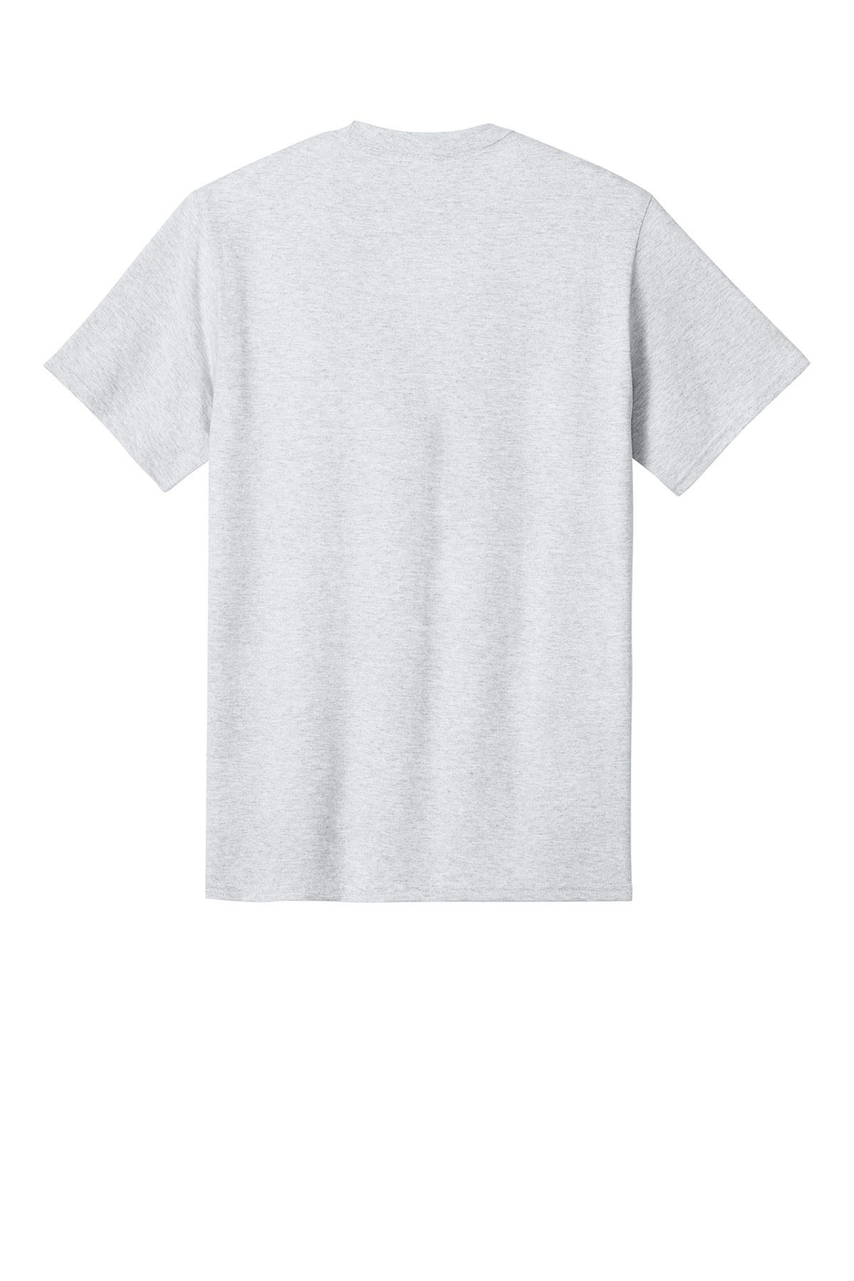 Port & Company PC54 Core Cotton Tee, Ash, Flat back