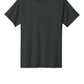 Port & Company PC54 Core Cotton Tee, Black Heather, Flat front