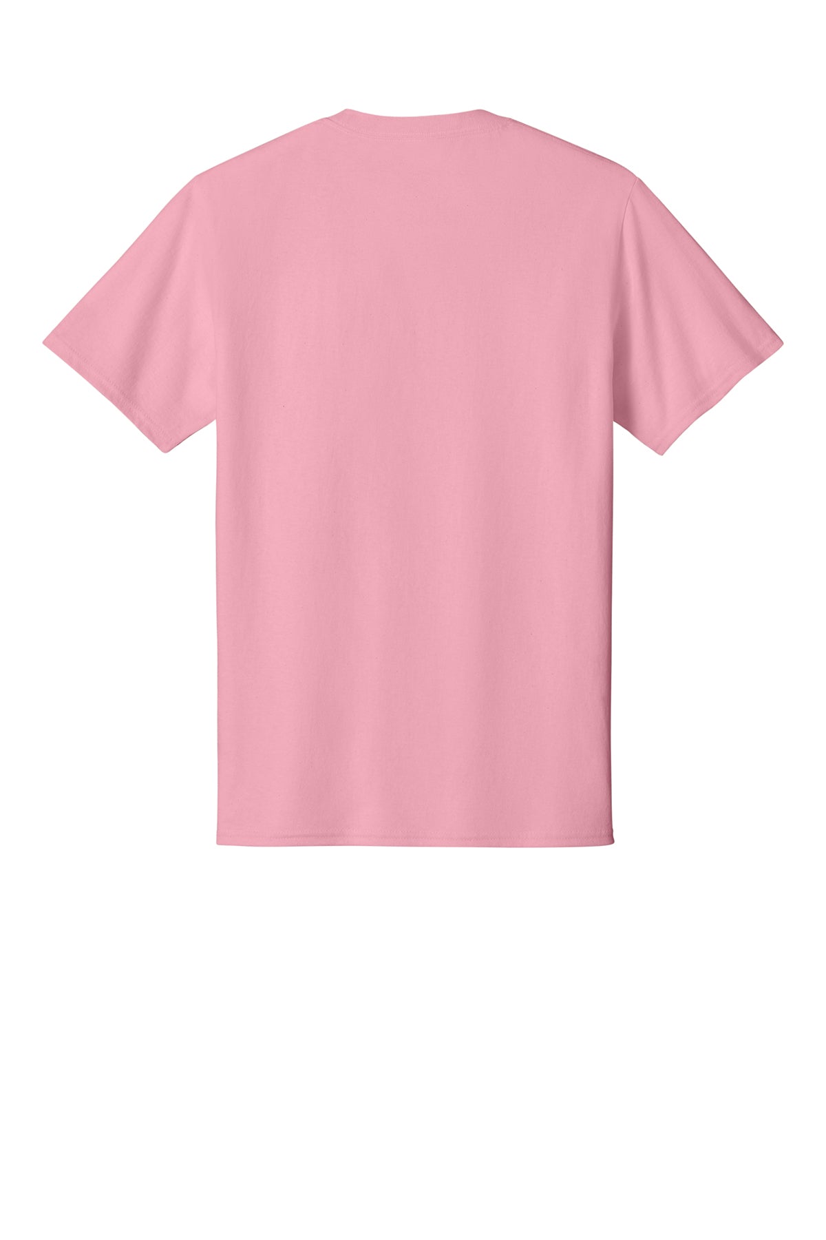 Port & Company PC54 Core Cotton Tee, Candy Pink, Flat back