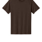 Port & Company PC54 Core Cotton Tee, Dark Chocolate Brown, Flat front