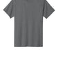 Port & Company PC54 Core Cotton Tee, Graphite Heather, Flat front