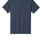 Port & Company PC54 Core Cotton Tee, Heather Navy, Flat front