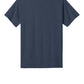 Port & Company PC54 Core Cotton Tee, Heather Navy, Flat back