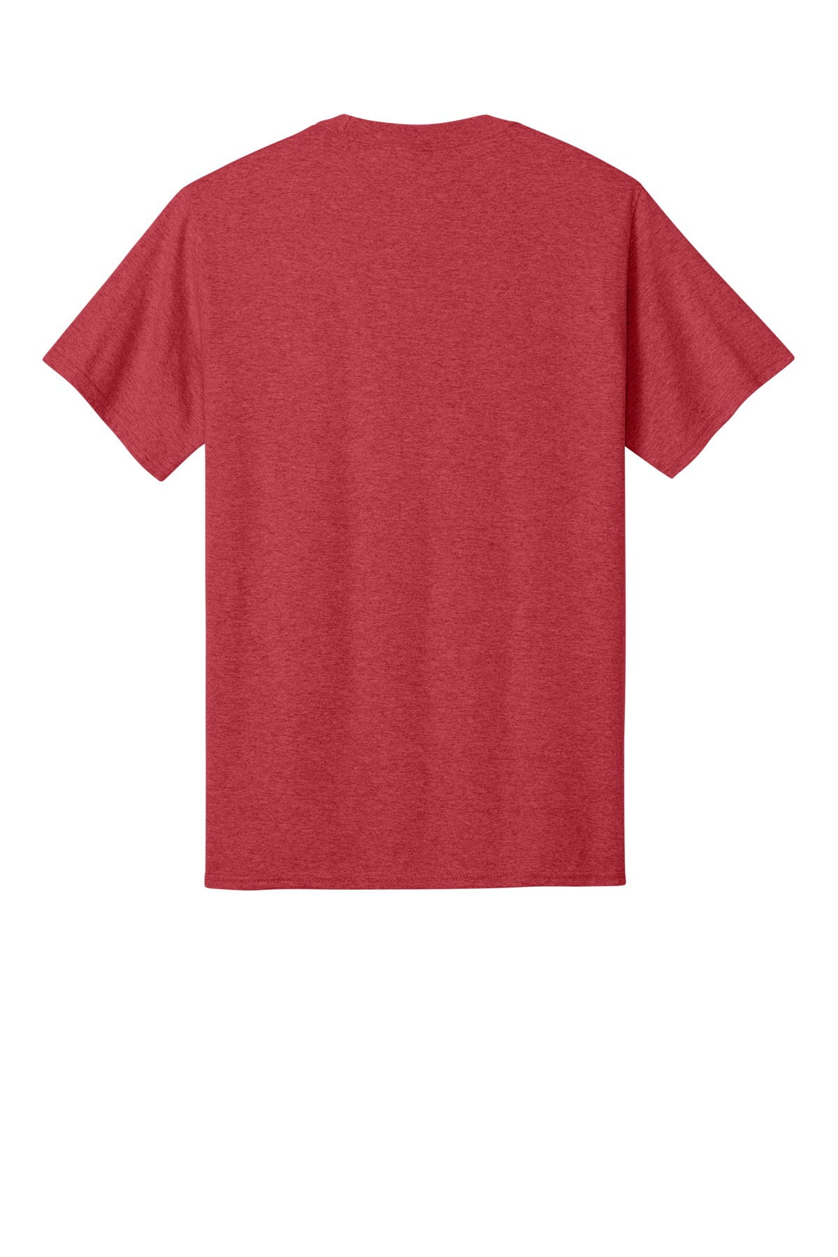 Port & Company PC54 Core Cotton Tee, Heather Red, Flat back