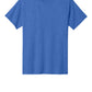 Port & Company PC54 Core Cotton Tee, Heather Royal, Flat front