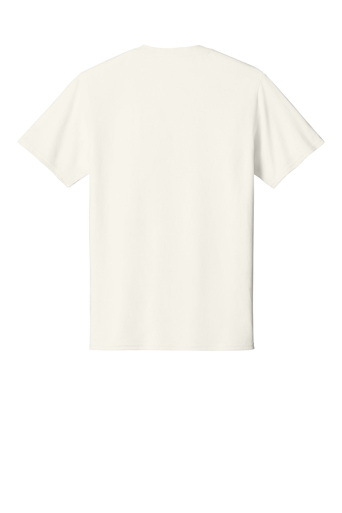 Port & Company PC54 Core Cotton Tee, Ivory, Flat back
