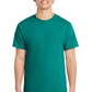 Port & Company PC54 Core Cotton Tee, Jade Green, Model front