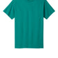 Port & Company PC54 Core Cotton Tee, Jade Green, Flat front