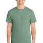 Port & Company PC54 Core Cotton Tee, Laurel Green, Model front
