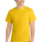 Port & Company PC54 Core Cotton Tee, Lemon Yellow, Model front