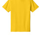 Port & Company PC54 Core Cotton Tee, Lemon Yellow, Flat front