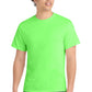Port & Company PC54 Core Cotton Tee, Neon Green, Model front