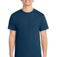 Port & Company PC54 Core Cotton Tee, Neptune Blue, Model front