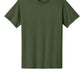 Port & Company PC54 Core Cotton Tee, Olive, Flat front