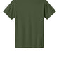 Port & Company PC54 Core Cotton Tee, Olive, Flat back