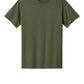 Port & Company PC54 Core Cotton Tee, Olive Drab Green, Flat front