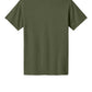Port & Company PC54 Core Cotton Tee, Olive Drab Green, Flat back