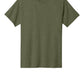 Port & Company PC54 Core Cotton Tee, Olive Drab Green Heather, Flat front