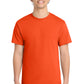Port & Company PC54 Core Cotton Tee, Orange, Model front