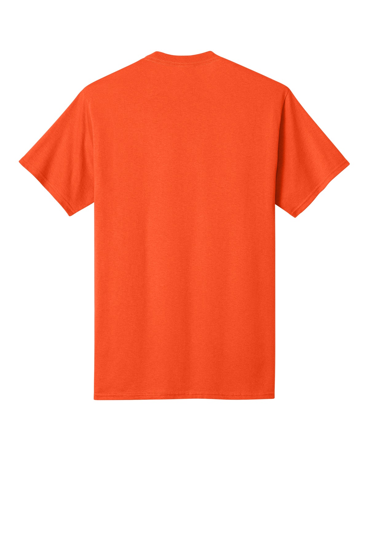Port & Company PC54 Core Cotton Tee, Orange, Flat back