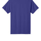Port & Company PC54 Core Cotton Tee, Purple, Flat back