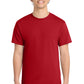 Port & Company PC54 Core Cotton Tee, Red, Model front