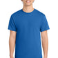 Port & Company PC54 Core Cotton Tee, Royal, Model front
