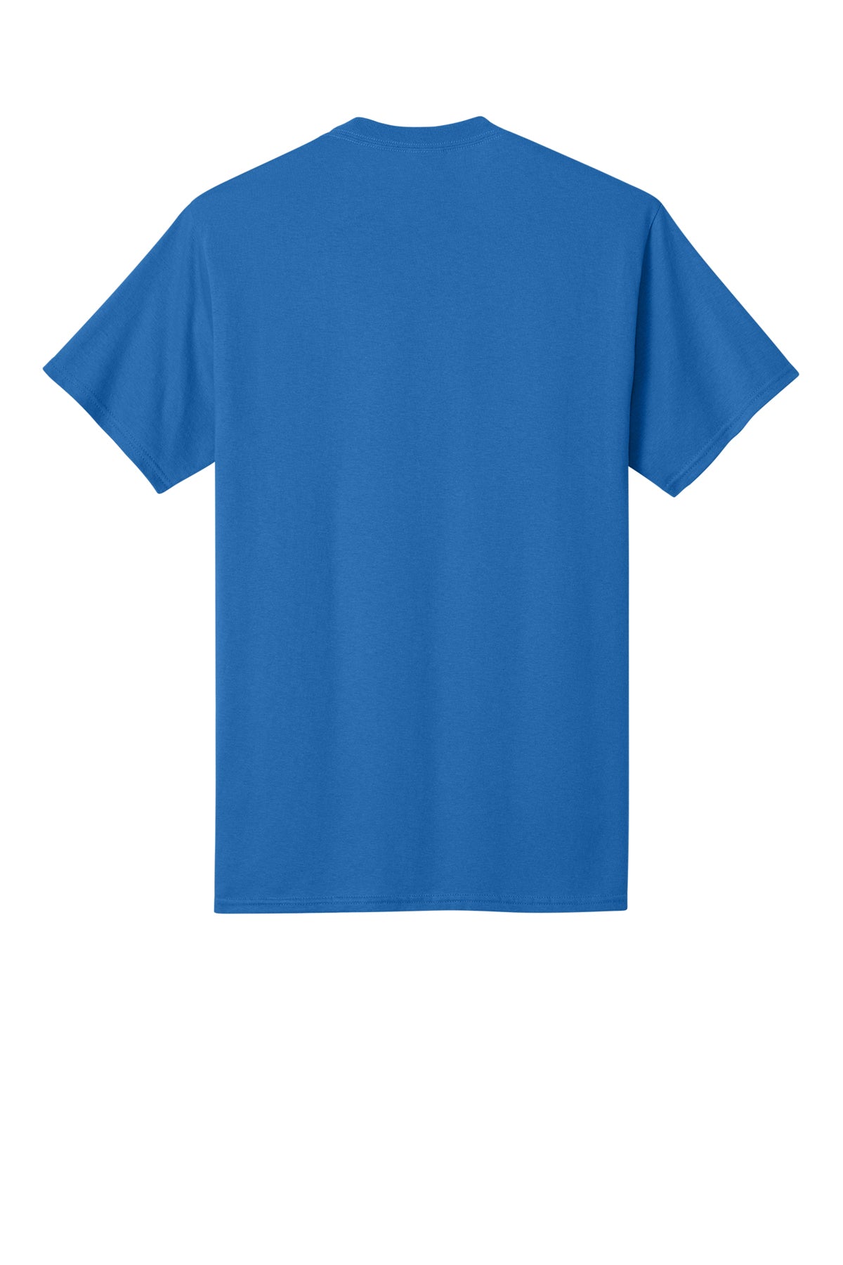 Port & Company PC54 Core Cotton Tee, Royal, Flat back