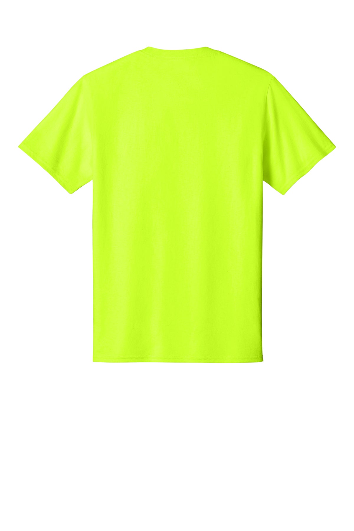 Port & Company PC54 Core Cotton Tee, S. Green, Flat back