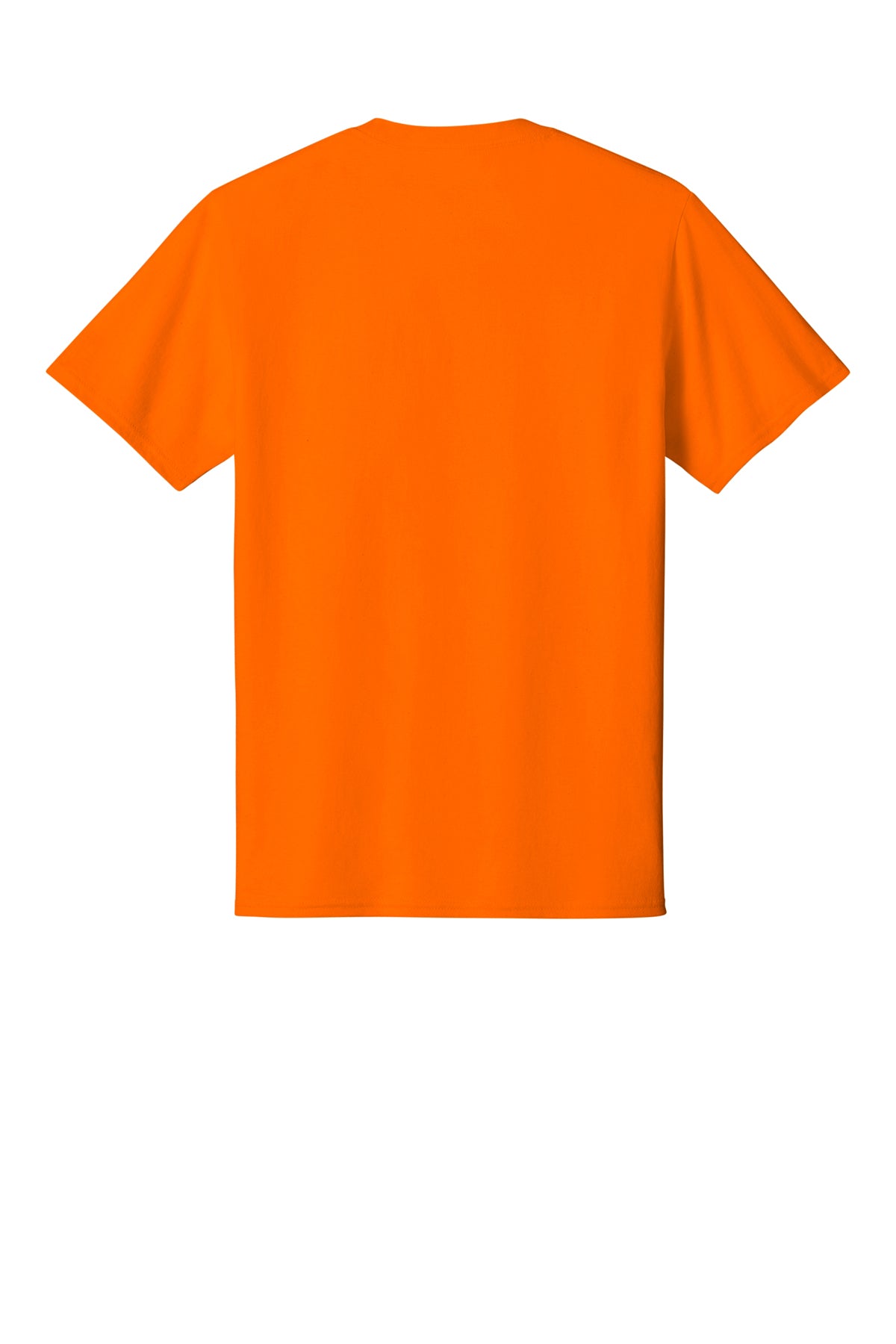 Port & Company PC54 Core Cotton Tee, S. Orange, Flat back