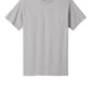 Port & Company PC54 Core Cotton Tee, Silver, Flat front