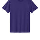 Port & Company PC54 Core Cotton Tee, Team Purple, Flat front