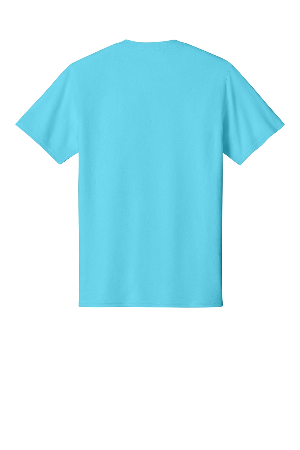 Port & Company PC54 Core Cotton Tee, Tidal Wave, Flat back