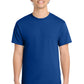 Port & Company PC54 Core Cotton Tee, True Royal, Model front