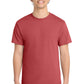 Port & Company PC54 Core Cotton Tee, Zinnia, Model front