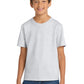 Port & Company PC54Y Youth Core Cotton Tee, Ash, Model front