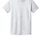 Port & Company PC54Y Youth Core Cotton Tee, Ash, Flat front