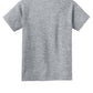Port & Company PC54Y Youth Core Cotton Tee, Athletic Heather, Flat back
